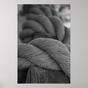 Póster Rope en un tren