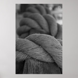 Póster Rope en un tren