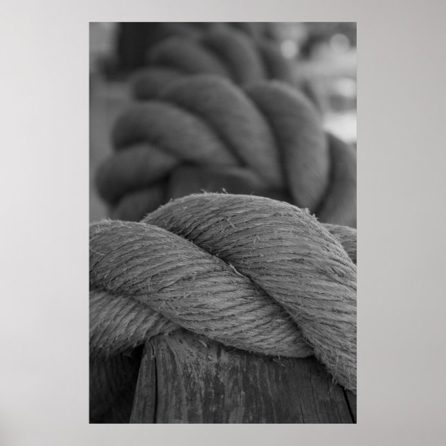 Póster Rope en un tren (Frente)