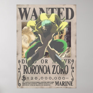 Póster Roronoa Zoro