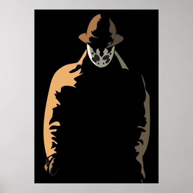 Póster Rorschach en las sombras (Frente)