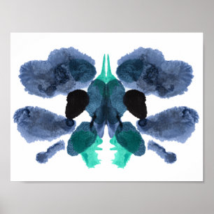 Póster Rorschach Inkblot Test Fun Art Imprimir