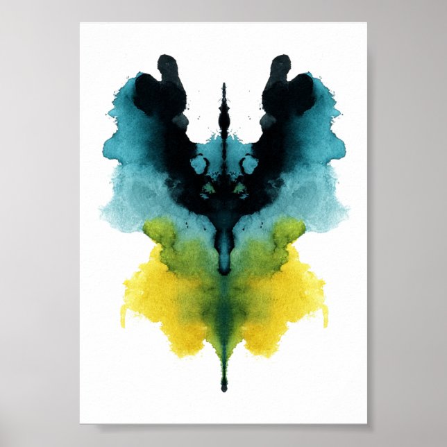 Póster Rorschach Inkblot Test. No me llames loca (Frente)