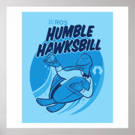 Póster ROS Humble Hawksbill Poster
