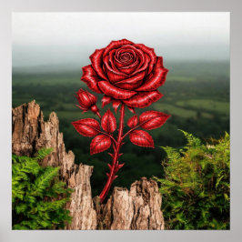 Póster Rosa 