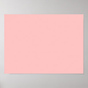 Póster Rosa Bebé