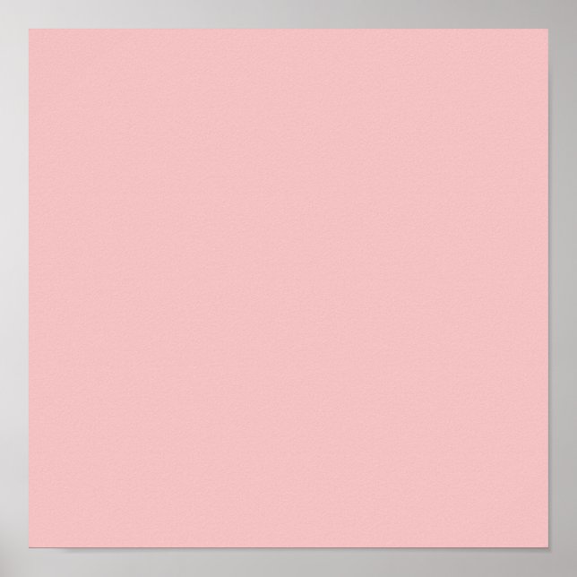 Póster Rosa Bebé (Frente)