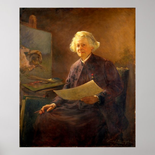 Póster Rosa Bonheur de Anna Elizabeth Klumpke (1898) (Frente)