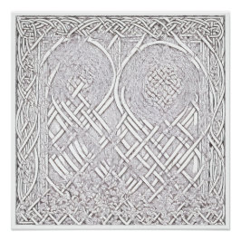 Póster Rosa celta A