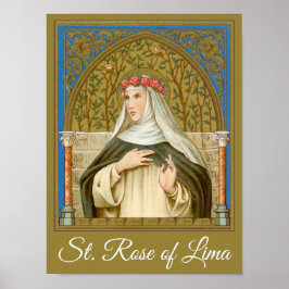 Póster Rosa de Lima (BK 020)