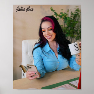 Póster Rosa de Salice Poster
