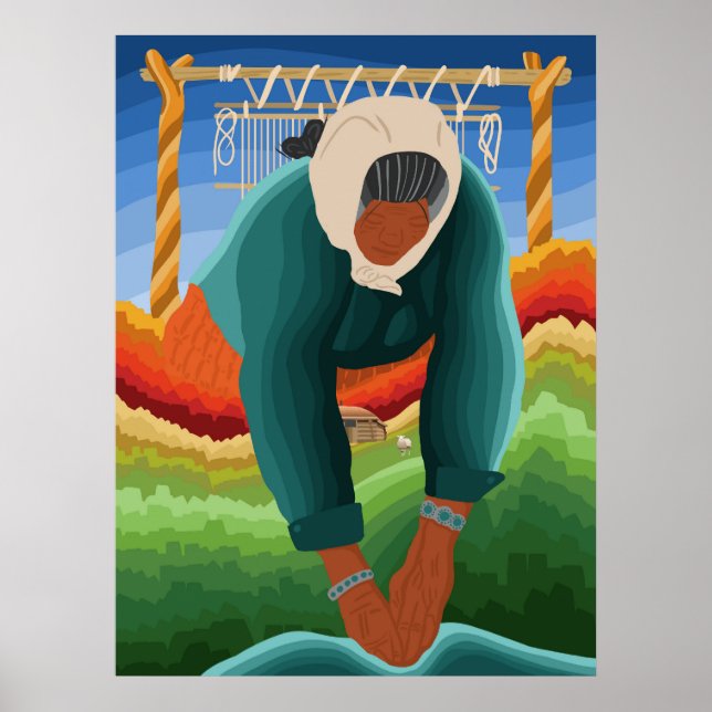 Póster Rosa del Desierto (Frente)