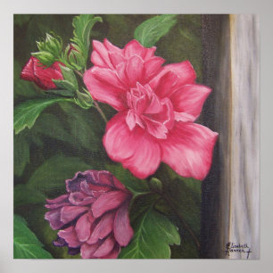 Póster Rosa del poster de Sharon