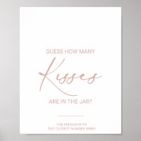 Rosa Gold: ¿cuántos besos para la ducha de novia?