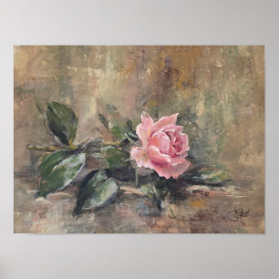 Póster Rosa Gracia Sonrojada