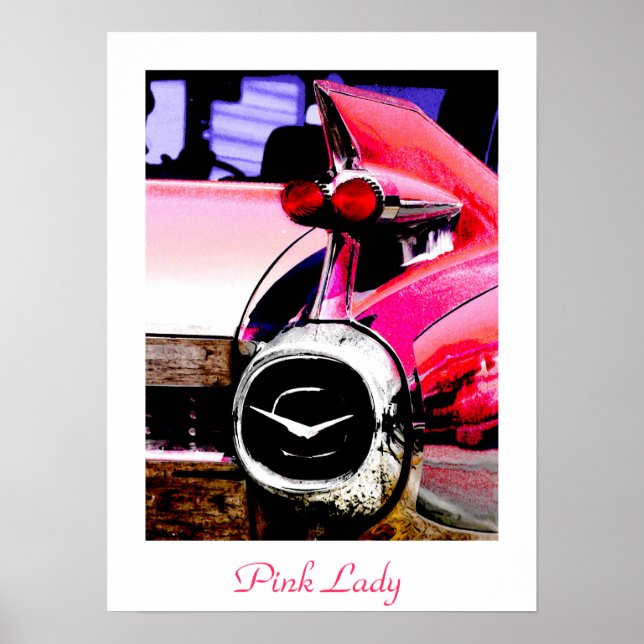 Póster Rosa Lady (Frente)
