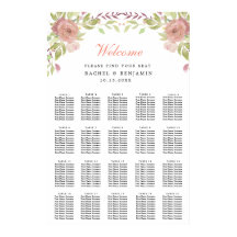 rosa polvoriento acuarela boda de asiento