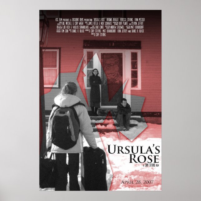Póster Rosa Poster de Ursula (Frente)