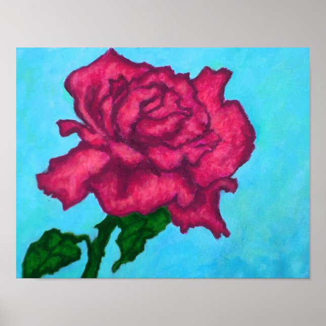 Póster Rosa Rosa (Frente)