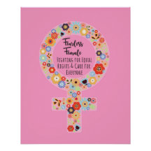 Rosa sin miedo de las mujeres