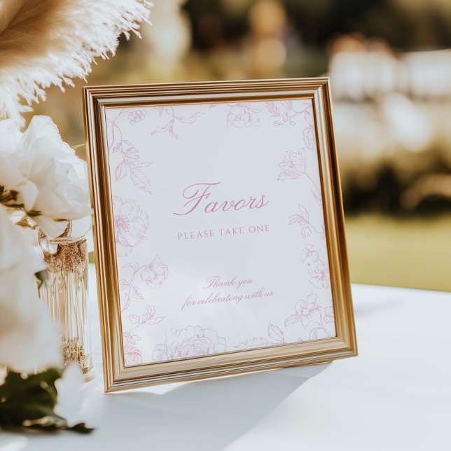Póster Rosa suave Chinoiserie Favors (Subido por el creador)