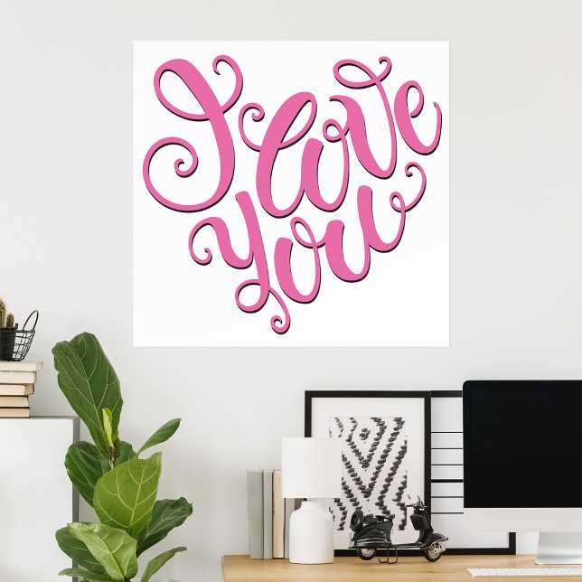 Póster Rosa Te Amo (Subido por el creador)