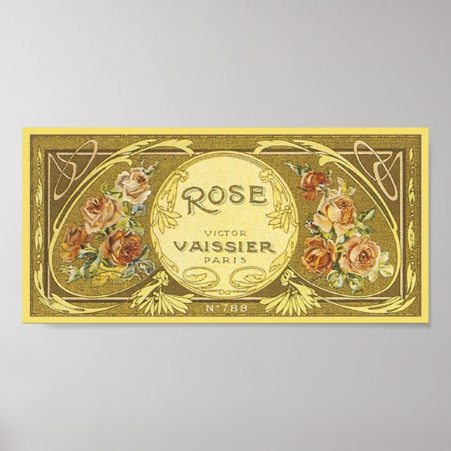 Póster Rosa Vaissier Paris (Frente)