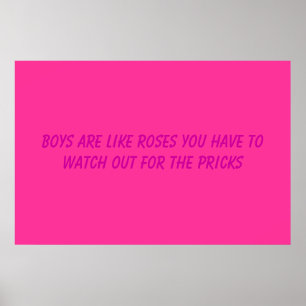 Póster Rosas