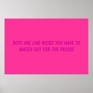 Póster Rosas