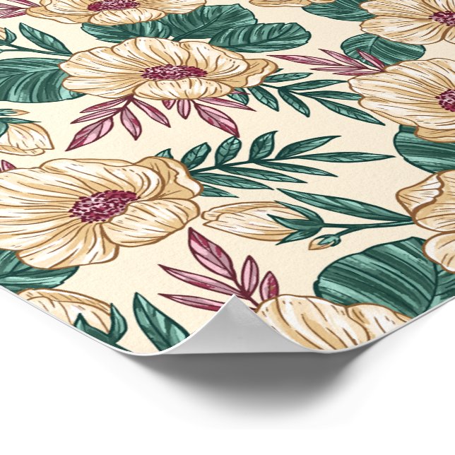 Póster Rosas (Esquina)