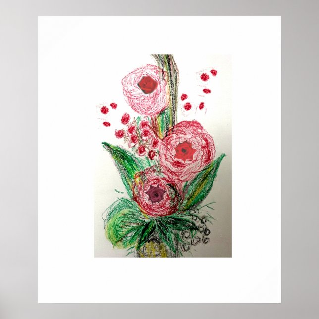 Póster Rosas (Frente)