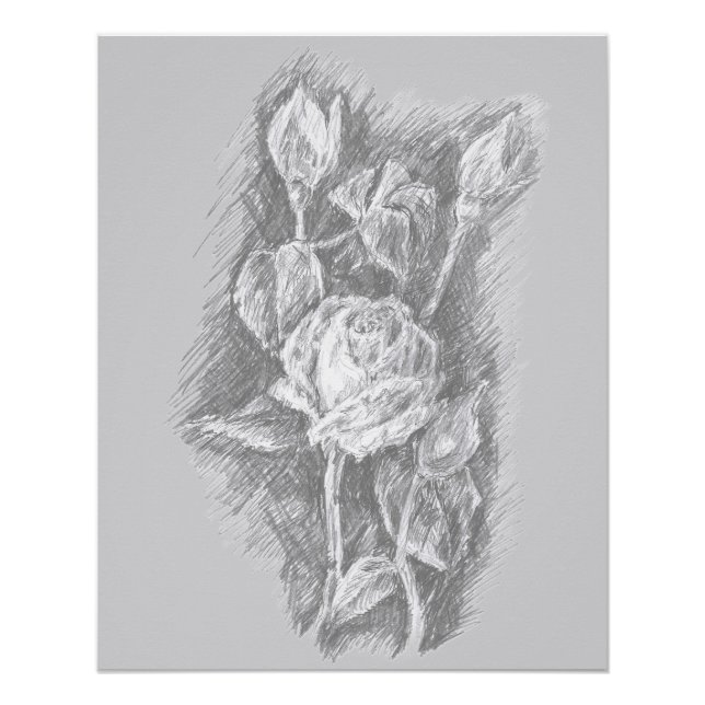 Póster Rosas (Anverso)