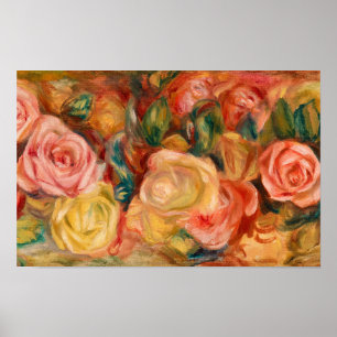 Póster Rosas, 1912 por Pierre-Auguste Renoir