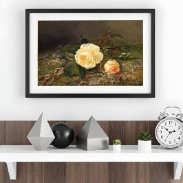 Póster Rosas Amarillas, Floral