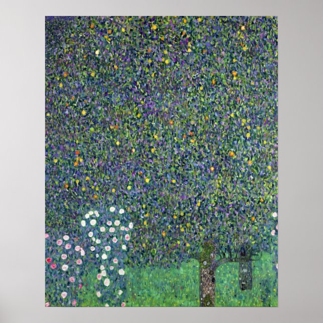 Póster Rosas de los árboles, c.1905 (Frente)