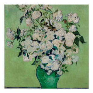Póster Rosas de Vincent Van Gogh