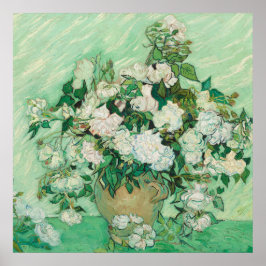 Póster Rosas de Vincent Van Gogh