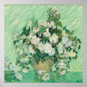 Póster Rosas de Vincent Van Gogh