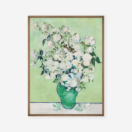 Póster Rosas de Vincent van Gogh en 1890