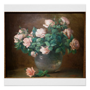 Póster Rosas de Vintage Charles Ethan Porter