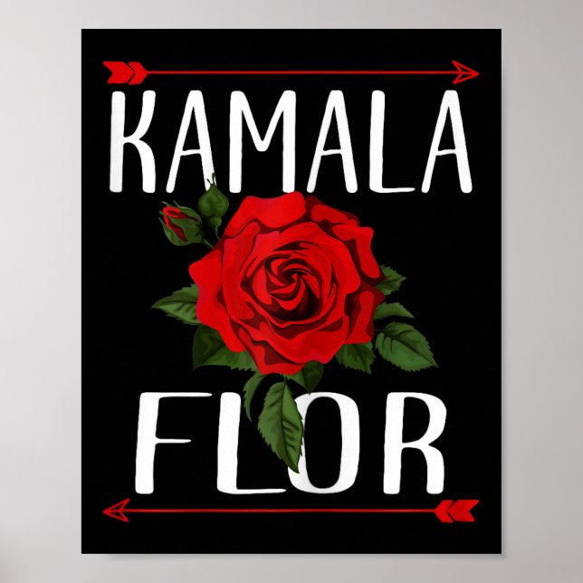 Póster Rosas Flor 2024 Estoy con ella (Frente)
