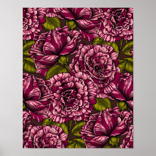 Póster Rosas para ti (Frente)