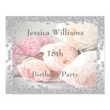 Rosas románticos y diamantes 18.º