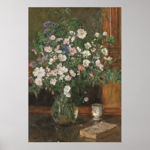 Póster Rosas silvestres silvestres de Anna Munthe-Norsted