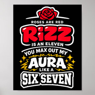 Póster Rosas Son Rojas Seis Siete Rotura Cerebral San Val