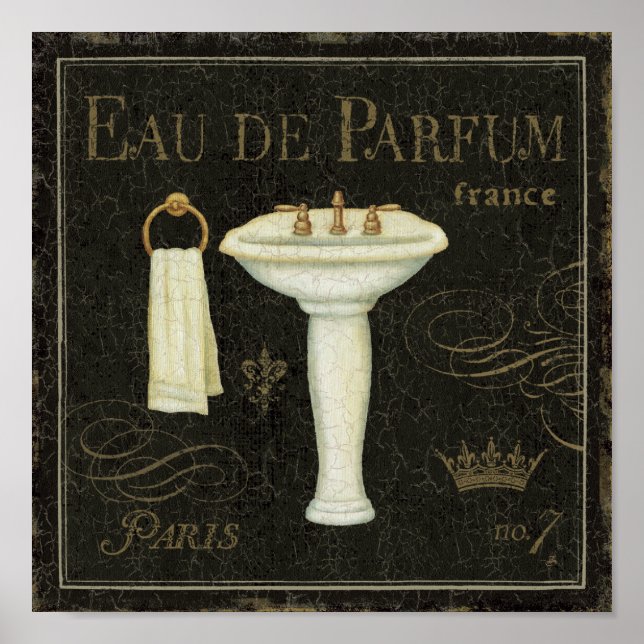 Póster Rosca y toalla de época (Frente)