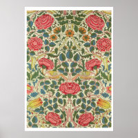 'Rose', 1883 (printed cotton)