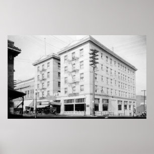 Póster Roseburg, U opinión de la ciudad y hotel de Umpqua