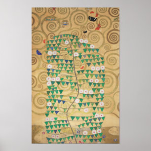 Póster Rosebush — Gustav Klimt, Stoclet Frieze (1910-11)