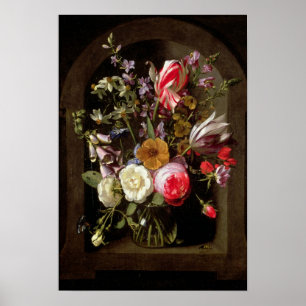 Póster Roses, Tulips and other Flowers